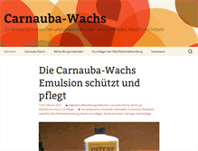 Tablet Screenshot of carnaubawachs.info